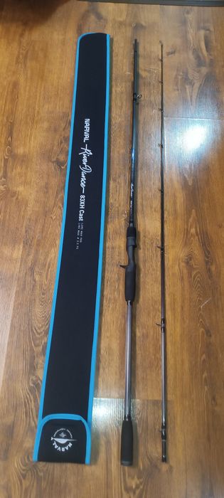 Кастинговый спиннинг Narval Fishing River Dance 83XH и катушка