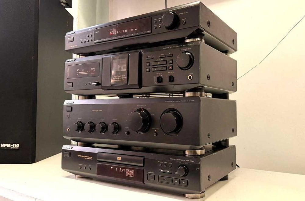 Amplificator Sony TA-FE330R CDP-XE220 TC-KE240 ST-SE300 CD Tuner deck Amlificator Linie Made in Japan