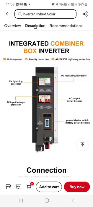 Solar Inverter 24V 4.2kw