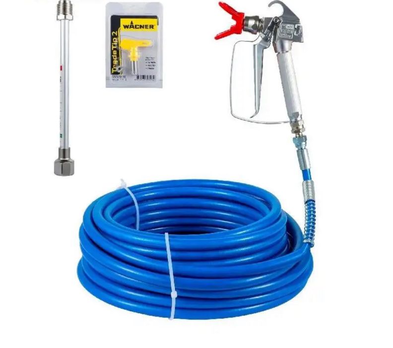 Комплект за боядисване -маркуч,дюза,пистолет,удължител,дюза 517 !