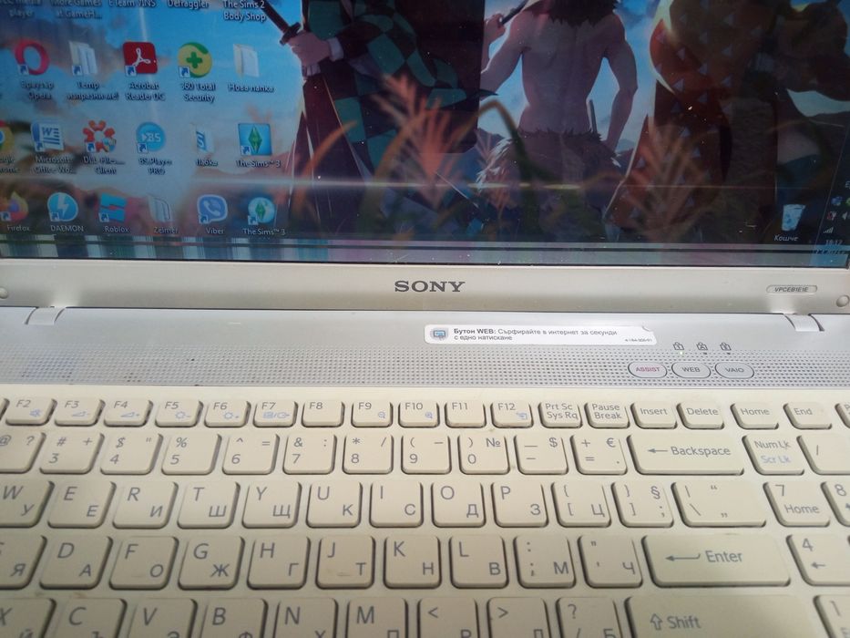 Soni Vaio лаптоп 17 инча pcg-71212m
