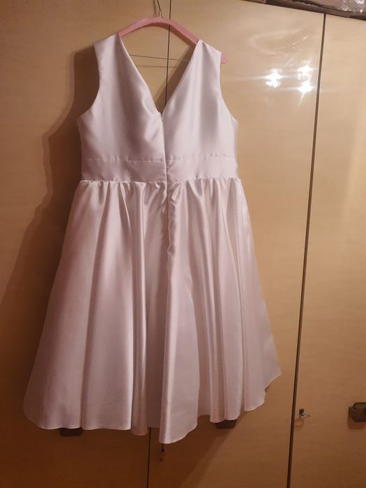Rochie alba marime 50