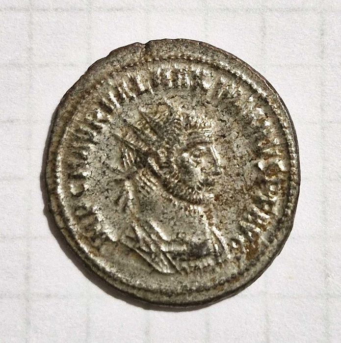 Qadimiy Rim Bronza tangasi (286-310 yil) - Антиквар. Римская монета ст