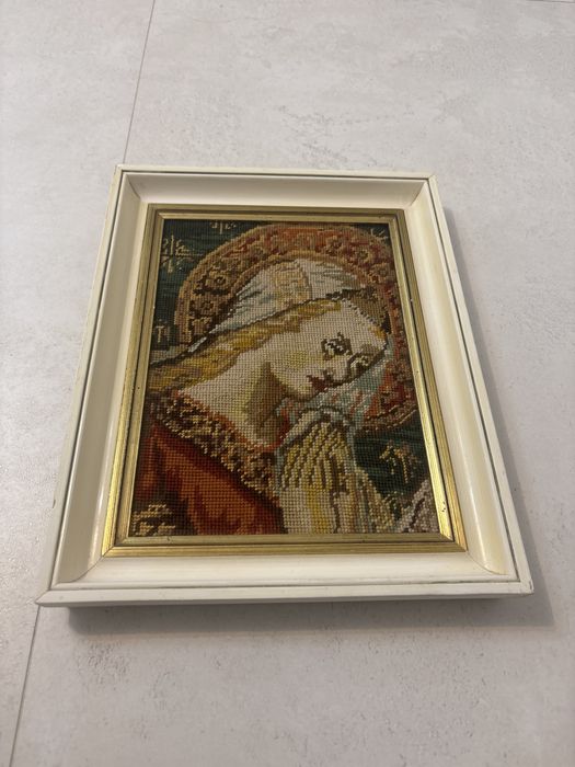 Icoana goblen  veche