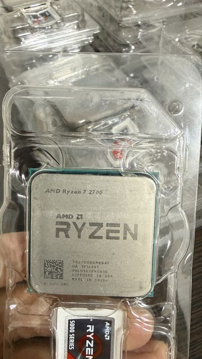 Продам процессоры AMD Ryzen 7 2700 и Ryzen 5 2600