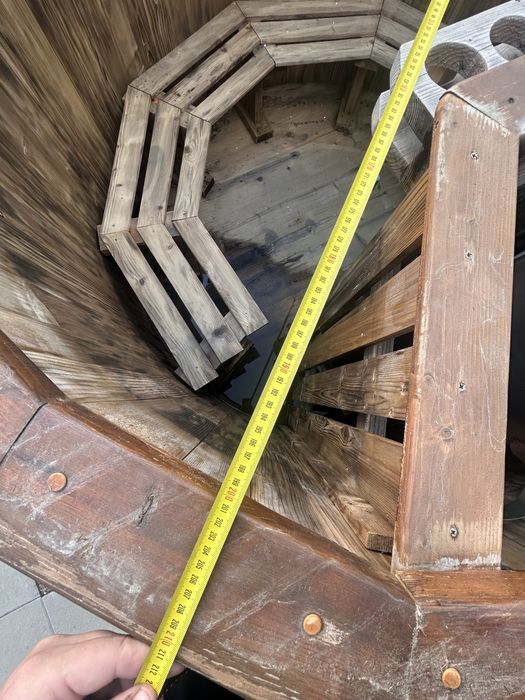Ciubar cu diametru de 200 si soba inox