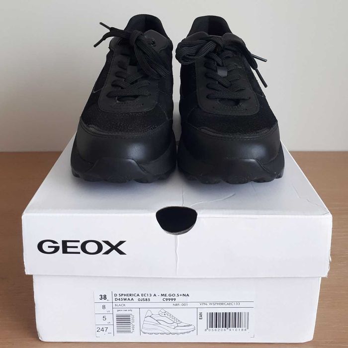 Сникърси D Spherica черен - 38 номер