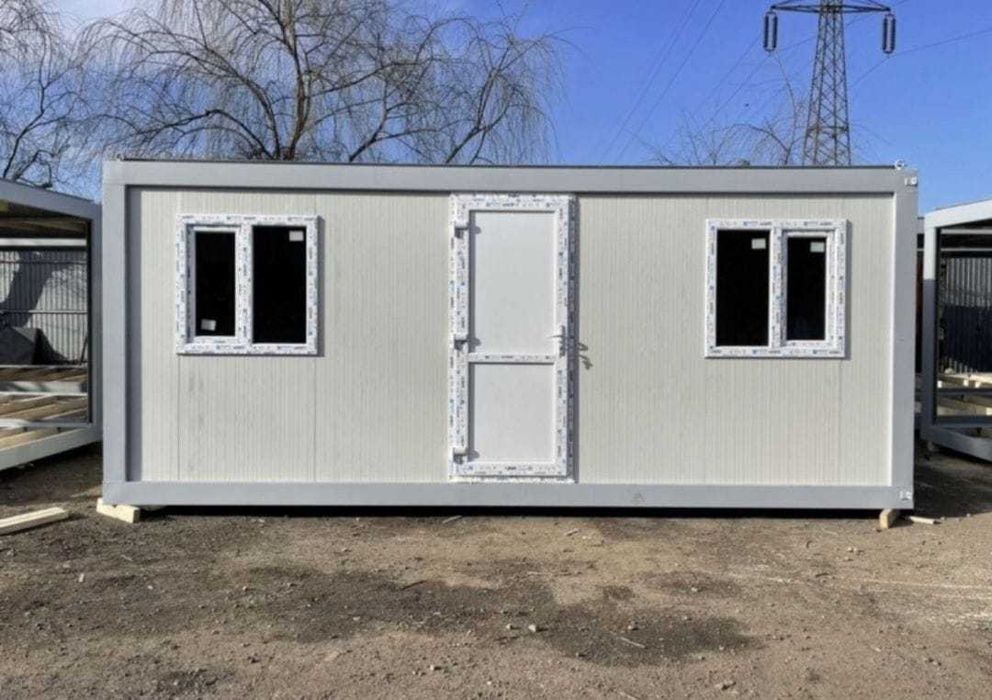 Vand containere modulare, cabine de paza, vitrine, depozite