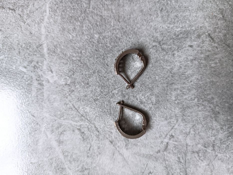 Срочно продам серьги серебро 925