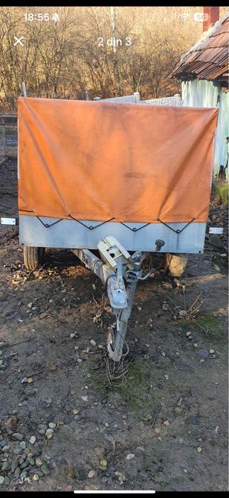 Remorca usoara 750kg cu prelata