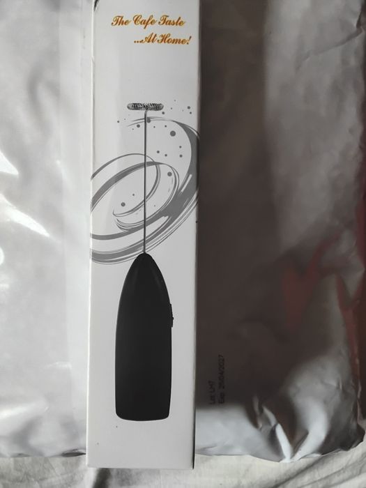 Mixer,spumant pentru lapte,cafea,ciocolata calda,otel inoxidabil,nou