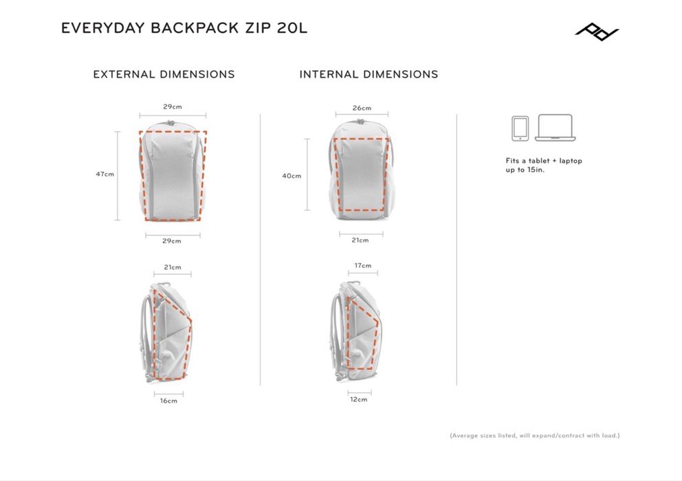 Rucsac peak design everyday backpack 20l