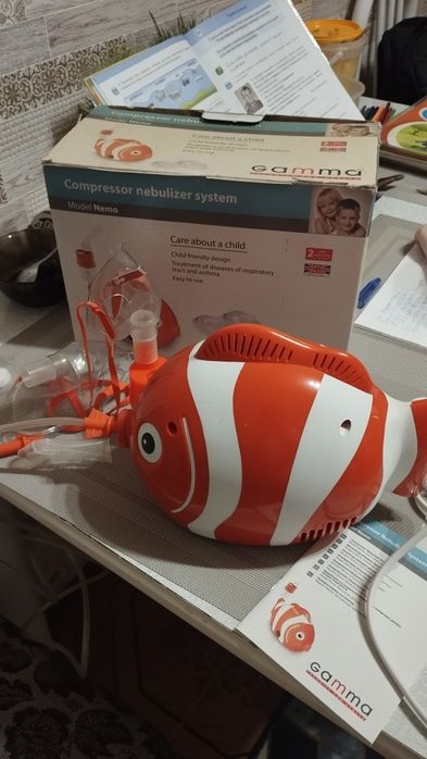 Ингалятор небулайзер рыбка Gamma