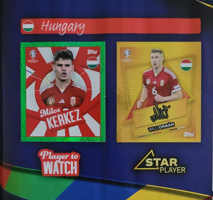 Vând album softcover complet Euro 2024
