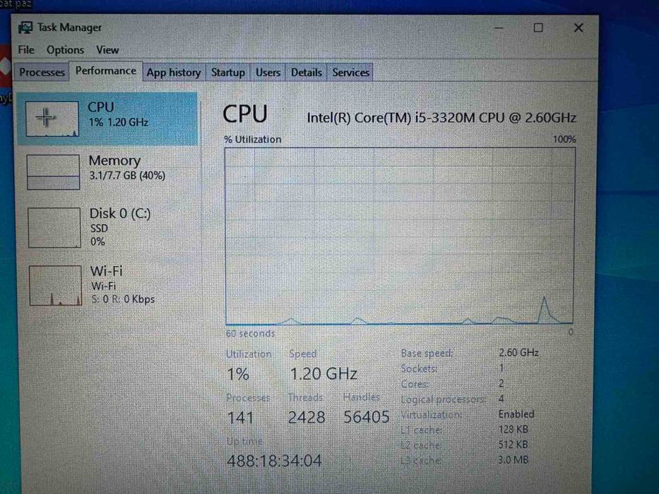 Лаптоп Lenovo ThinkPad T430s Core i5, 8GB DDR3