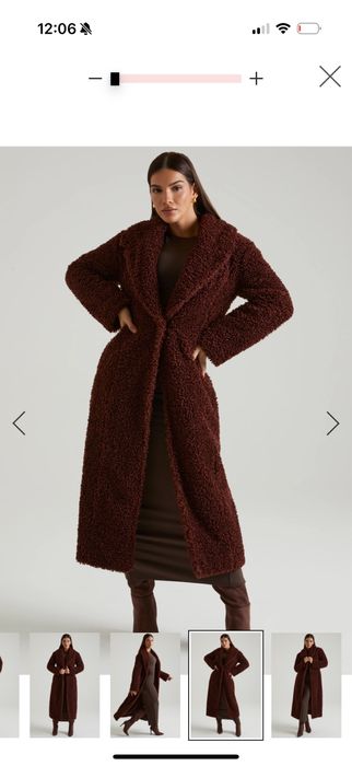 Кафяво мечешко палто  Oh Polly в S размер