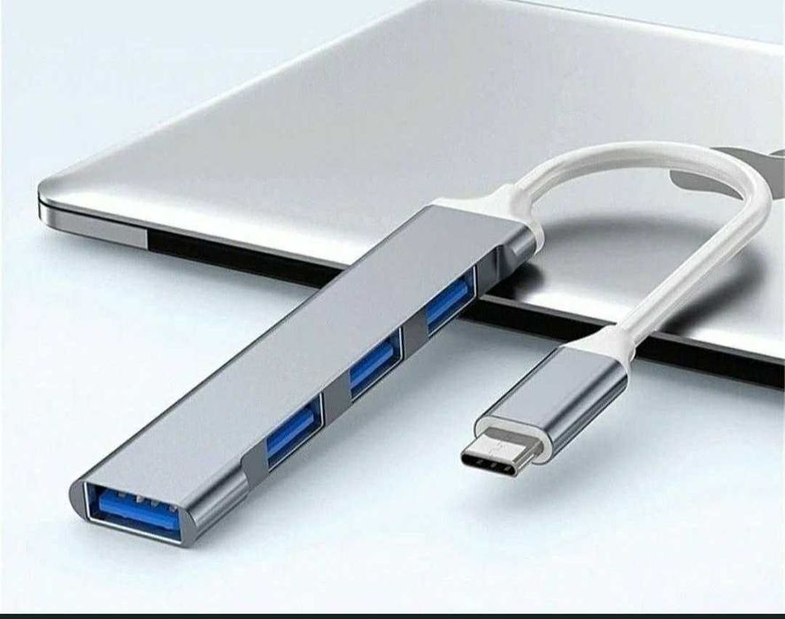 Hub USB Tip C 4in1 Type C MacBook Laptop PC Telefon
