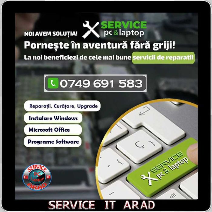 Reparatii/Curatare/Instalare Windows / Laptop PC /Console/PS4/PS5/XBOX