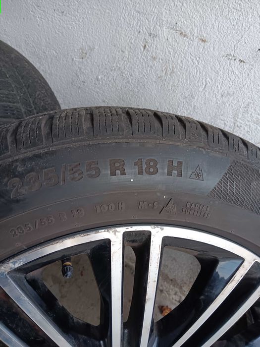 4 roti vw originale cu avelope iarna