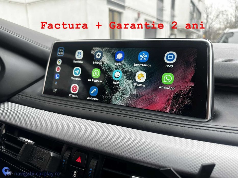 Modul Andream modelul nou Apple CarPlay Android Auto BMW F10 F30 F15