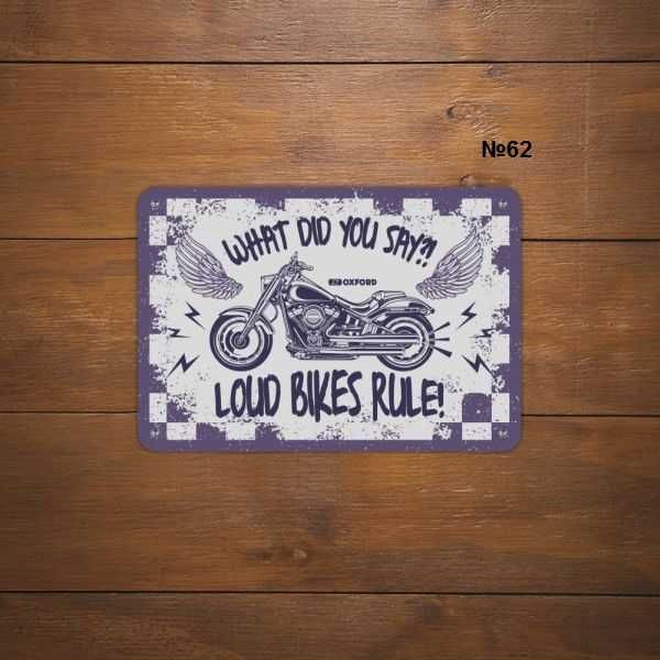 OXFORD метални табели мотор рокер мото крос чопър моторист сервиз