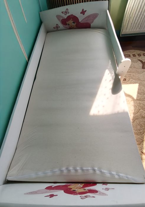 Pat fetite alb 160/80