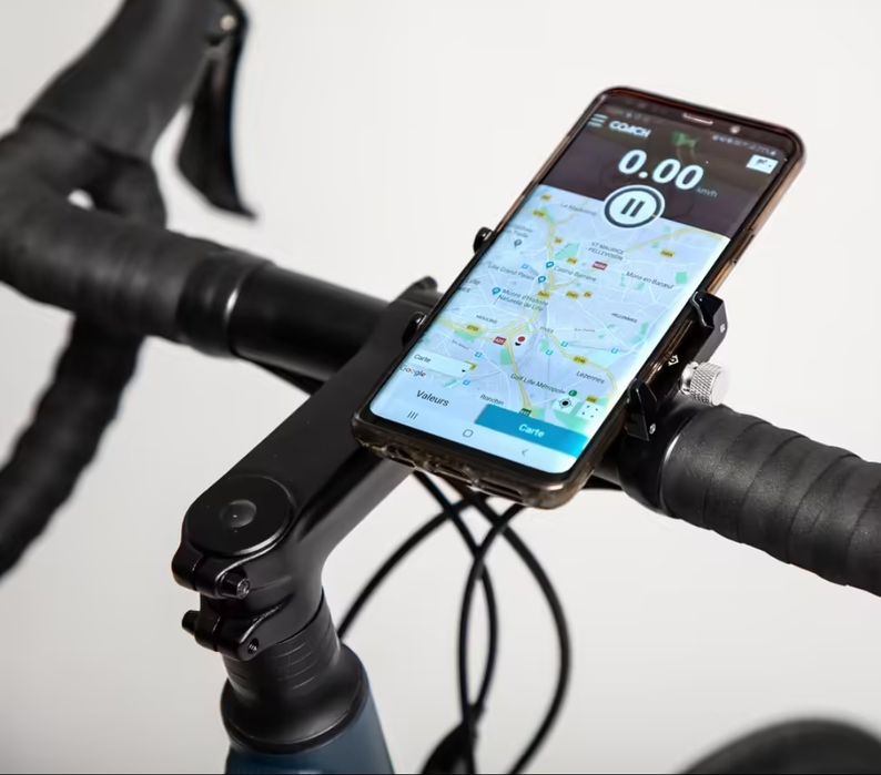 Suport metal smartphone bicicletă