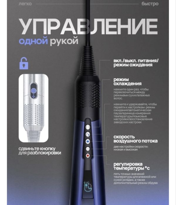 Dyson Airstrait HT01 Фен выпрямитель с кейсом