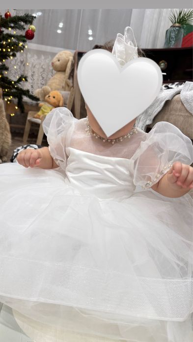 Продам пышное белое платье