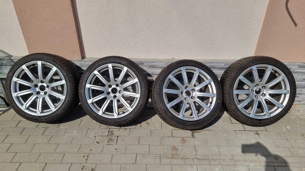 Set Roti Audi A5 8T B8 (jante folosite+anvelope iarna noi)/ 8.5J×18, ET29, 5×112
