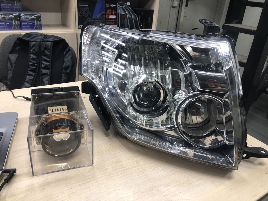 Ремонт фар Установка Би Лед Bi led