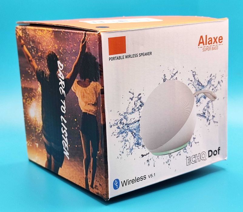 Alaxe Echq Dof 5th gen преносима колонка, Bluetooth 5.1 безжична колна