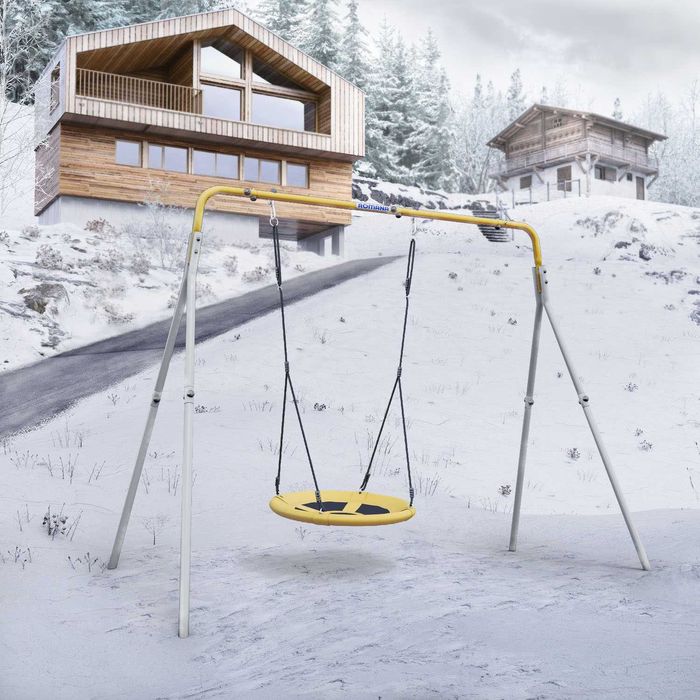 Уличные качели Romana с качелями-гнездо