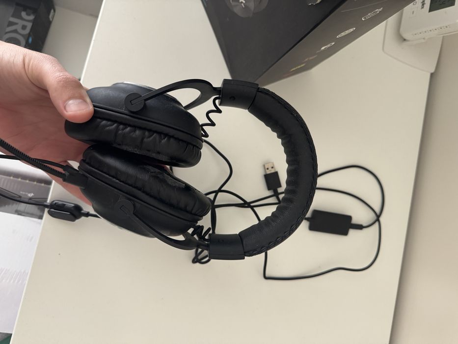 Casti logitech g pro x