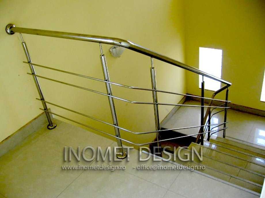 Balustrade inox cu sticla,lemn masiv sau clasice