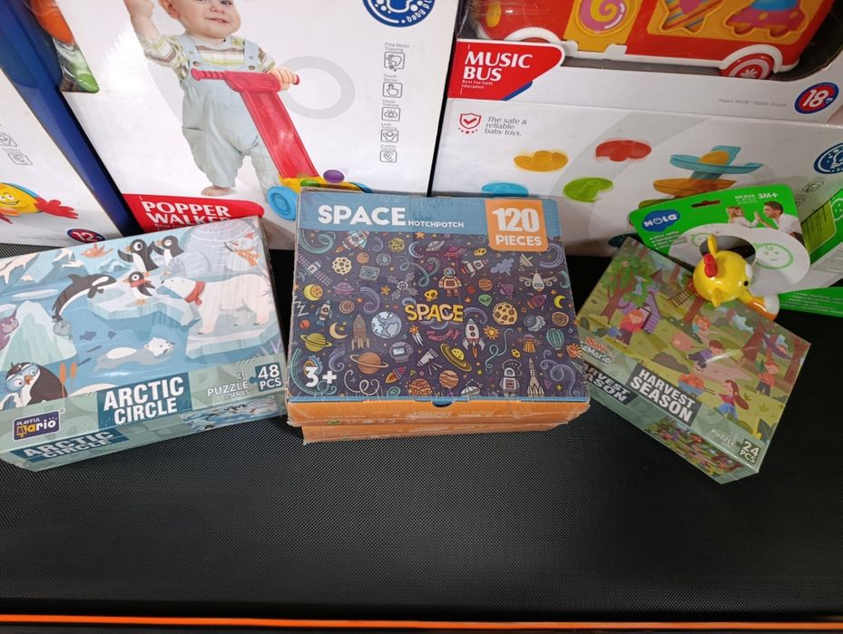 Новые игрушки  для самых маленьких.