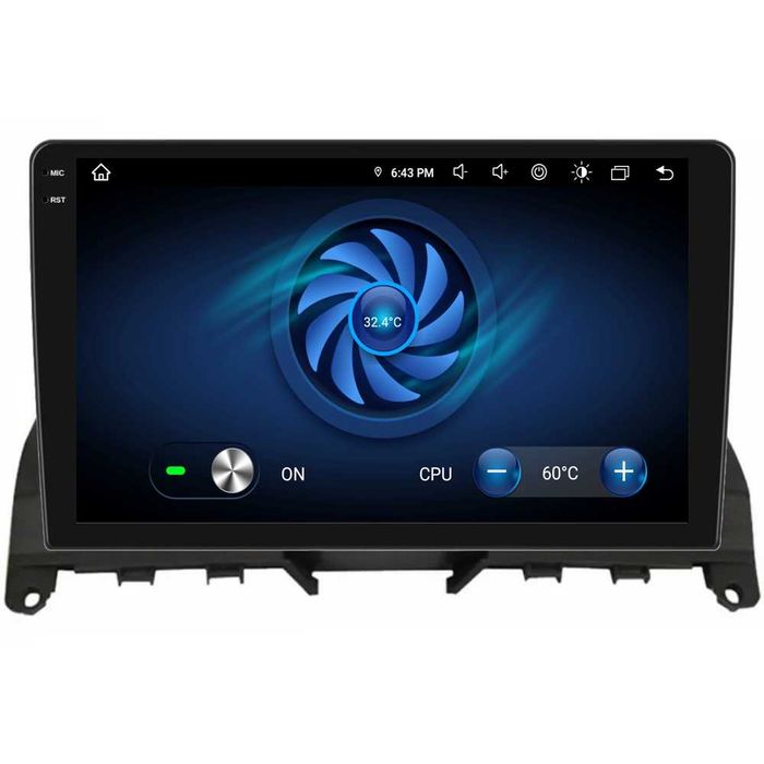 Navigatie Dedicata Mercedes C W204, 9Inch, Bluetooth, WiFi, Carplay