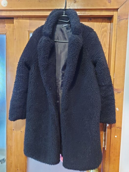 Blană damă negru mărimea L Made in ITALY