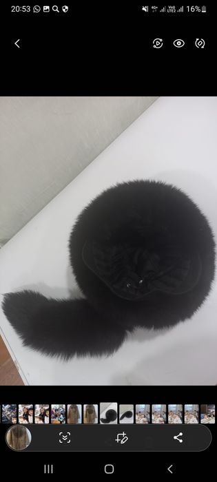 Дубленка натуралныи. Шапка сатылады