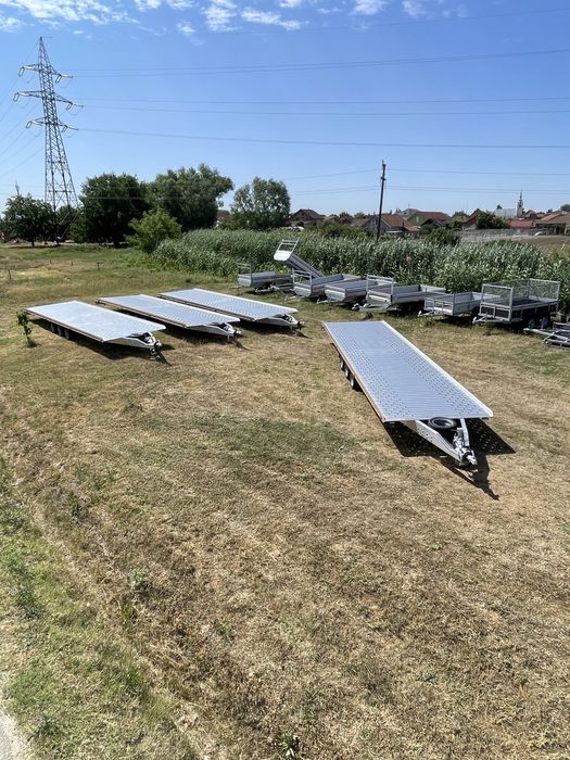 Trailer GROMEX NOU Full Aluminiu 8,5x2,1 VDI 2700