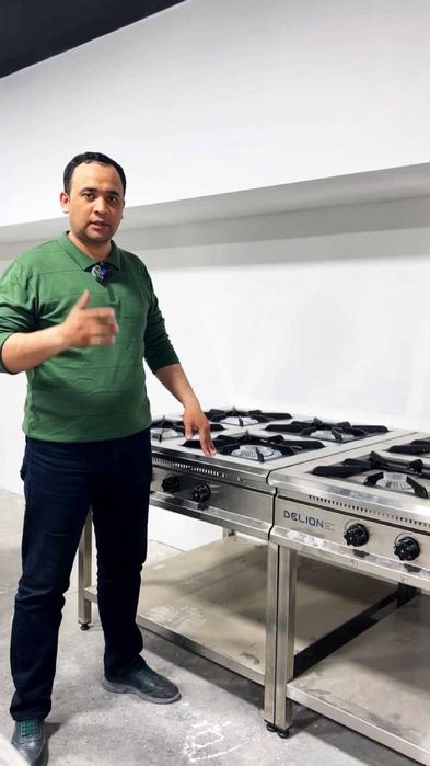Restoran va kafelar uchun professional gaz plitalari