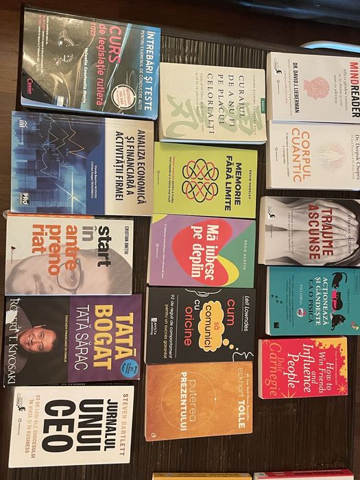 Carti dezvoltare personala, psihologie, economie, spiritualitate