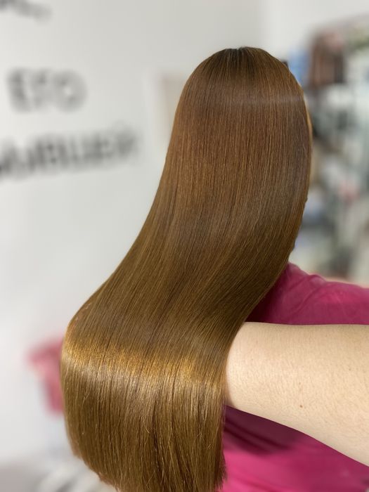 Кератиновое выпрялмление, Ботокс волос