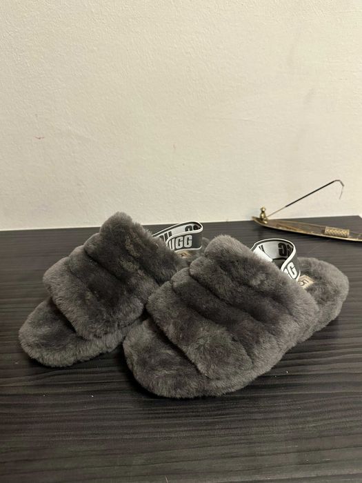 Papuci UGG Fluff slide