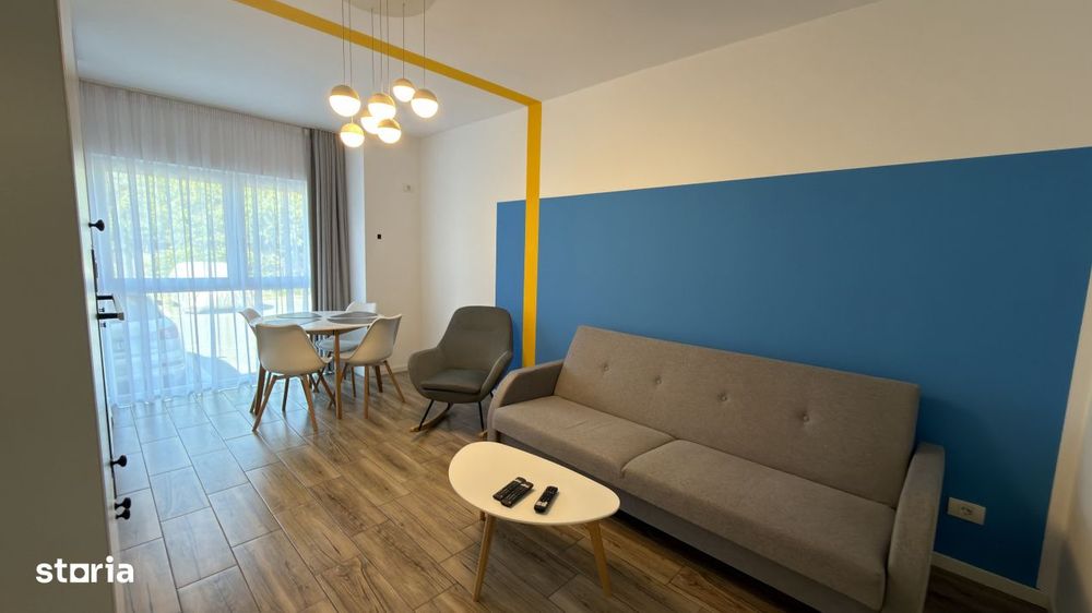 Apartament 3 camere, 2 bai, 57 mp, mobilat, parcare, zona Centru Vechi