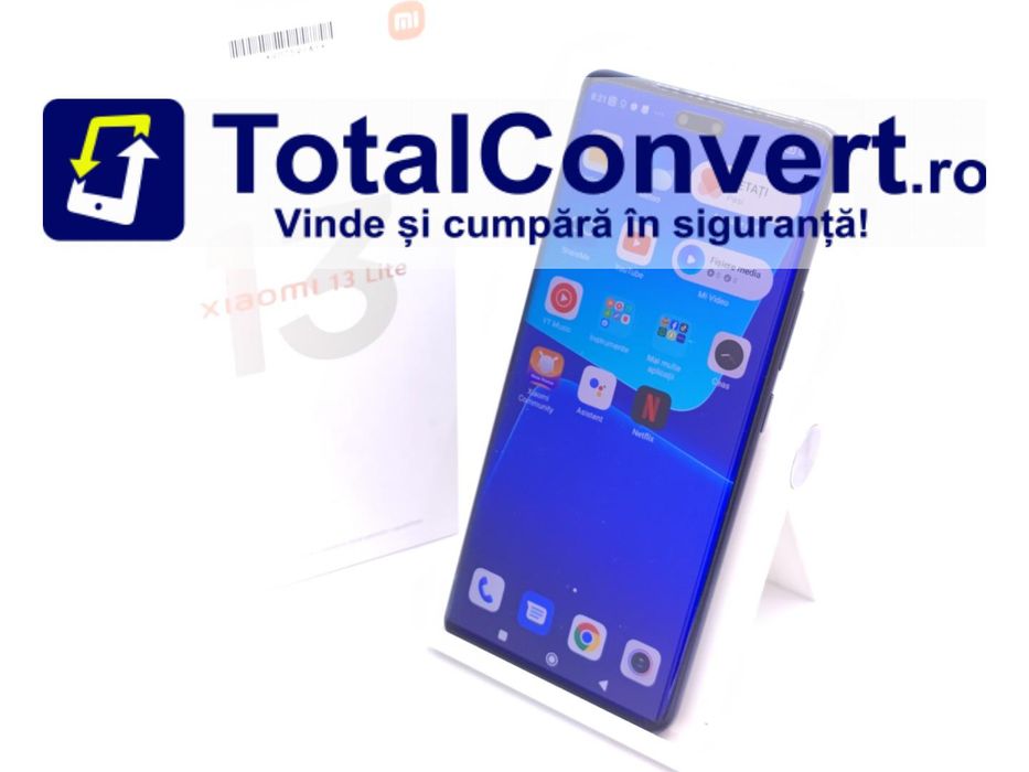 Xiaomi 13 lite 256GB Black 8GB Dual SIM, Garantie 24 luni | #D90759