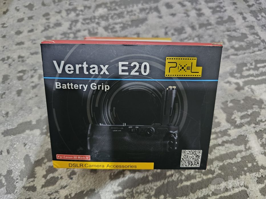 Pixel Vertax E20 Battery Grip (Canon 5D Mark IV uchun / Yangi)