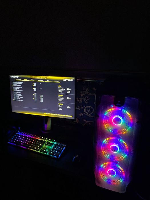 Продаю мощный игровой ПК + монитор TUF Gaming 280 Гц