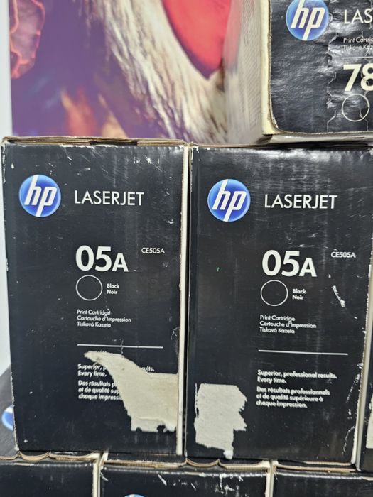 Картриджи HP оригинал CE278A / CF280A / CE505A