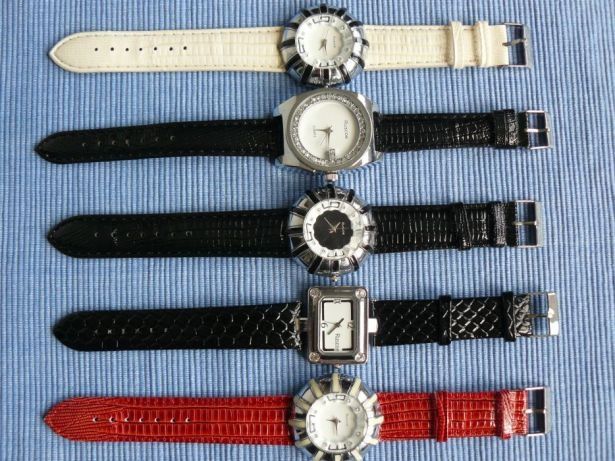 Ceas Dama RUSCOE,CP 01, Mecanism Quartz, Curea Piele Eco